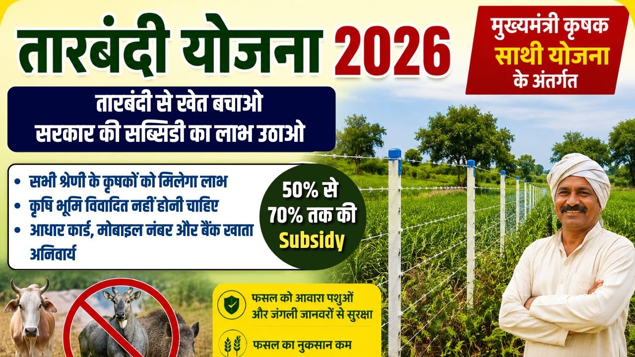 Tarbandi Yojana 2026